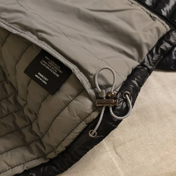 Spire Elegant Black Puffer Jacket for Women NWOT - Picture 9 of 16